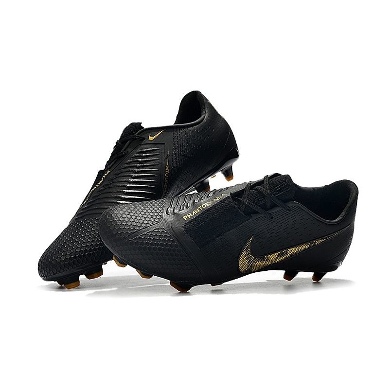 nike phantom football boots black and gold