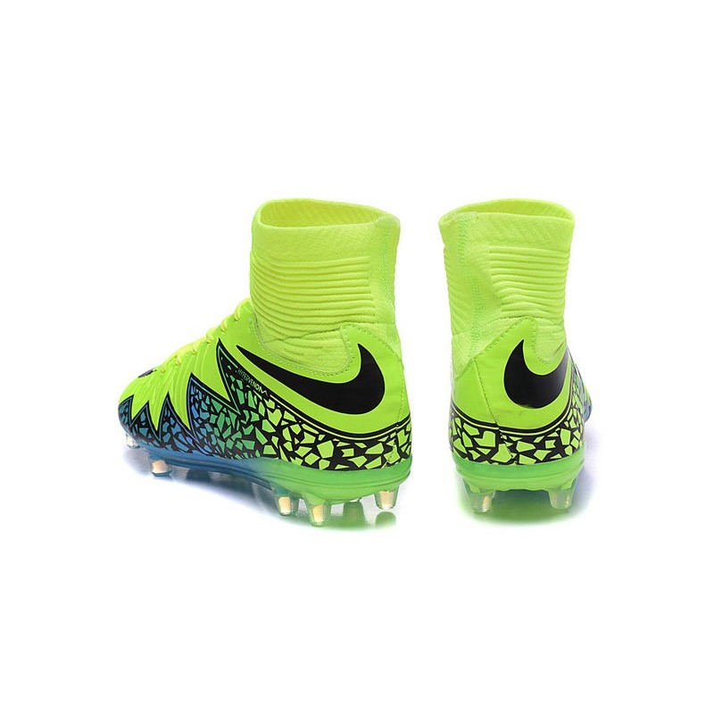 Nike HypervenomX Finale II TF Turf Shoes Electric Green