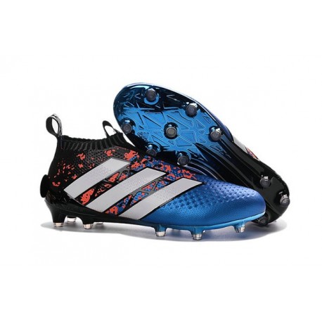 Mens Top adidas Ace16+ Purecontrol FG Soccer Cleat Pairs Pack Bleu White Mens Top adidas Ace16+ Purecontrol FG Soccer Cleat Pairs Pack Bleu White