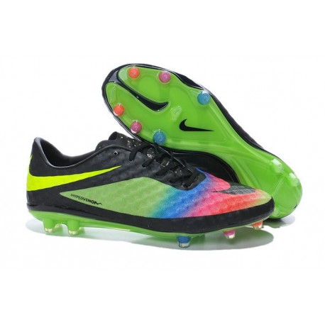 nike boots colorful