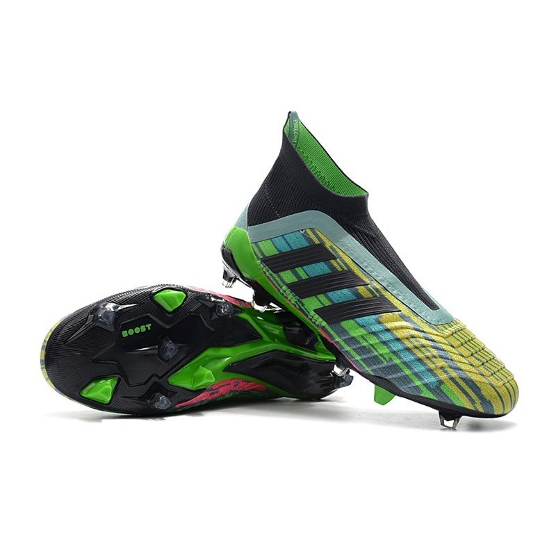 adidas New Predator 18+ FG Soccer Cleats Colorful