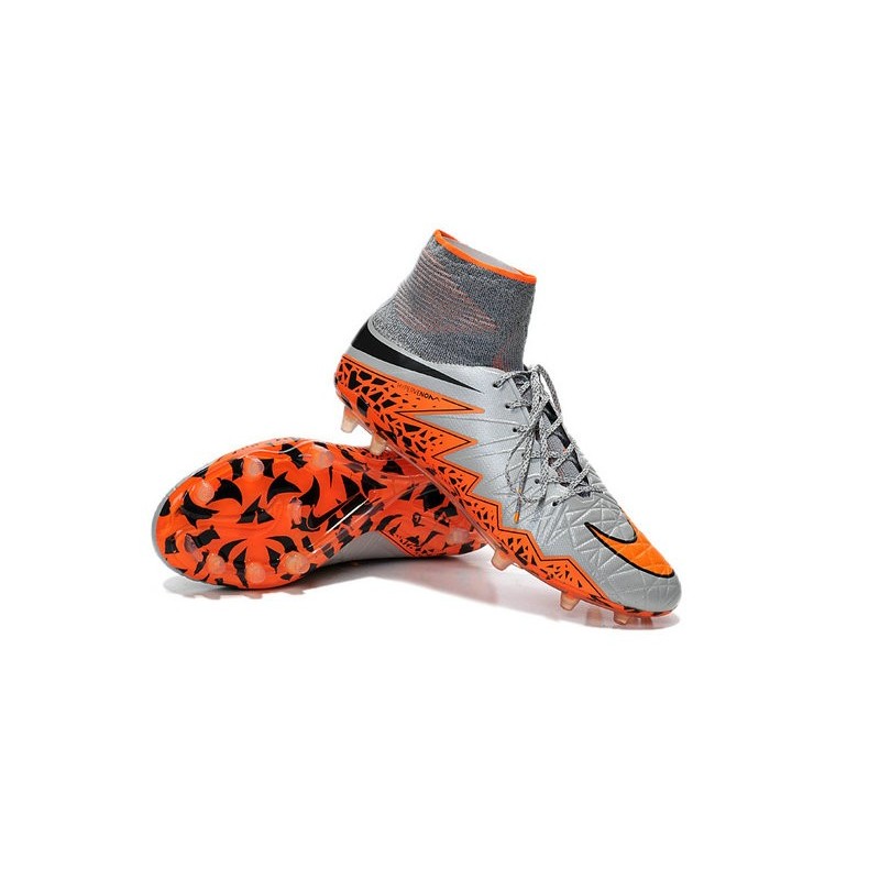 orange and grey nike soccer cleats