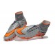 New 2015 Soccer Cleats Nike Hypervenom Phantom II FG ACC Wolf Grey Orange Black