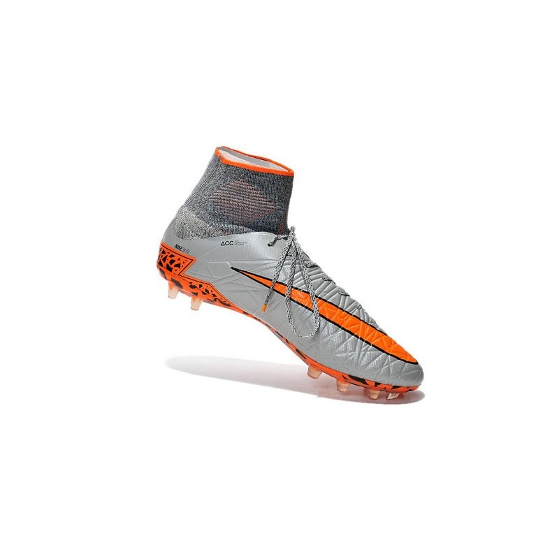 orange and grey nike soccer cleats