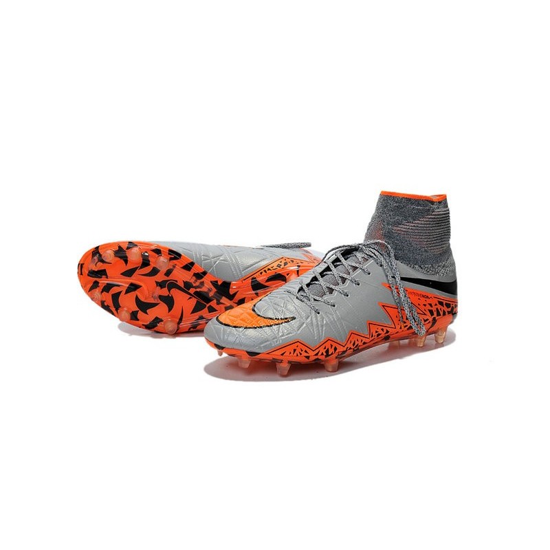 orange and grey nike soccer cleats