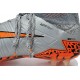 New 2015 Soccer Cleats Nike Hypervenom Phantom II FG ACC Wolf Grey Orange Black