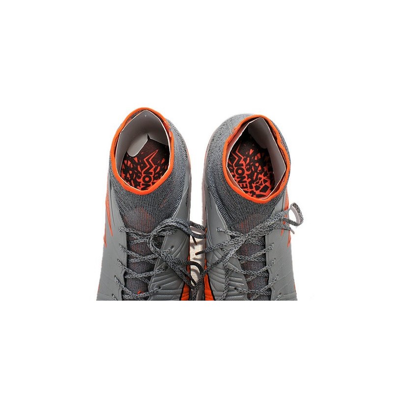 orange and grey nike soccer cleats