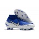 New Nike Phantom Vision Elite DF FG Soccer Boots - Blue White