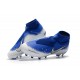 New Nike Phantom Vision Elite DF FG Soccer Boots - Blue White