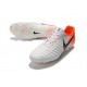 Nike Tiempo Legend VII FG Men's Soccer Cleats - White Orange Black