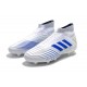 adidas Predator Virtuso 19+ FG Firm Ground Boots - White Blue