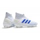 adidas Predator Virtuso 19+ FG Firm Ground Boots - White Blue