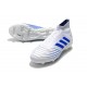 adidas Predator Virtuso 19+ FG Firm Ground Boots - White Blue