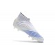 adidas Predator Virtuso 19+ FG Firm Ground Boots - White Blue