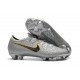 New Nike Mercurial Vapor 12 Elite FG Cleats Silver Black