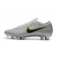 New Nike Mercurial Vapor 12 Elite FG Cleats Silver Black