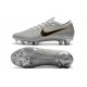 New Nike Mercurial Vapor 12 Elite FG Cleats Silver Black