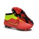 Top Nike Magista Obra FG ACC Mens Soccer Boots Red Gold Volt