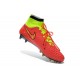 Top Nike Magista Obra FG ACC Mens Soccer Boots Red Gold Volt