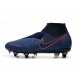 Nike Phantom VSN Elite DF SG-Pro Anti Clog Blue Saphir Red