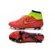 Top Nike Magista Obra FG ACC Mens Soccer Boots Red Gold Volt