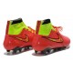 Top Nike Magista Obra FG ACC Mens Soccer Boots Red Gold Volt