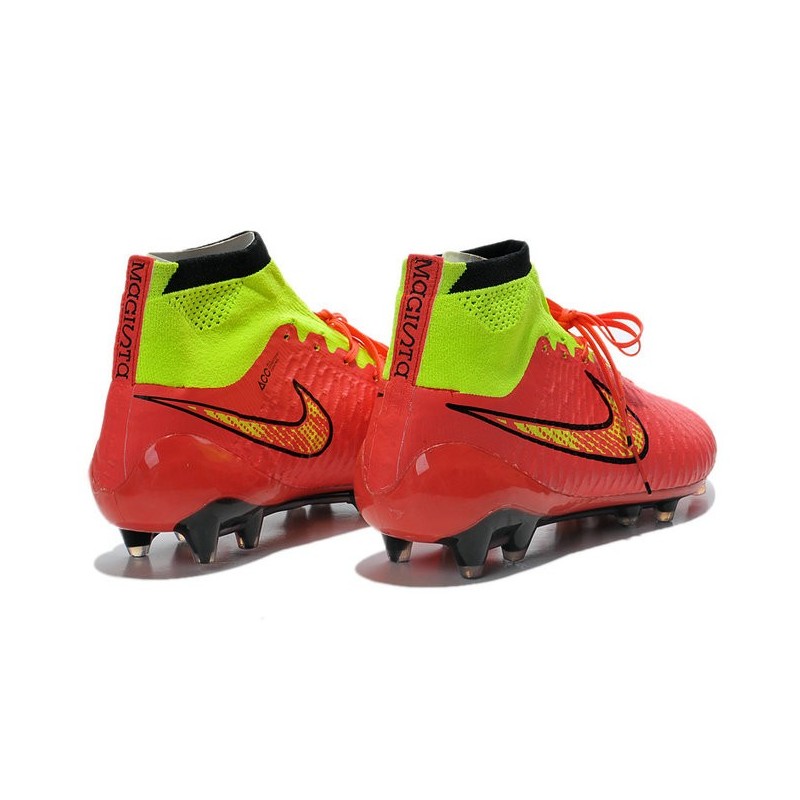 nike magista obra red and yellow