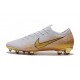 Nike Mercurial Vapor XII 360 Elite FG Shoes White Gold