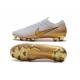 Nike Mercurial Vapor XII 360 Elite FG Shoes White Gold