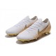 Nike Mercurial Vapor XII 360 Elite FG Shoes White Gold