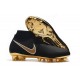 Nike Phantom Vision Elite DF FG 2019 Cleats Black Gold