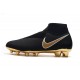 Nike Phantom Vision Elite DF FG 2019 Cleats Black Gold