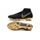 Nike Phantom Vision Elite DF FG 2019 Cleats Black Gold