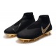 Nike Phantom Vision Elite DF FG 2019 Cleats Black Gold