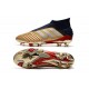 adidas Predator 19+ FG Firm Ground Boots - Gold Silver Red