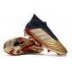 adidas Predator 19+ FG Firm Ground Boots - Gold Silver Red