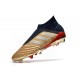 adidas Predator 19+ FG Firm Ground Boots - Gold Silver Red