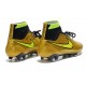 Top Nike Magista Obra FG ACC Mens Soccer Boots Golden Black Volt