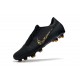 Nike Phantom VNM Elite FG Soccer Boots Black Metallic Gold