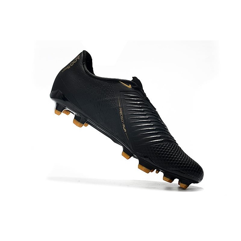 Nike Phantom VNM Elite FG Soccer Boots Black Metallic Gold