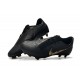 Nike Phantom VNM Elite FG Soccer Boots Black Metallic Gold