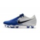 Nike Phantom VNM Elite FG Soccer Boots White Black Blue
