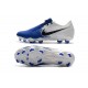 Nike Phantom VNM Elite FG Soccer Boots White Black Blue