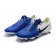 Nike Phantom VNM Elite FG Soccer Boots White Black Blue