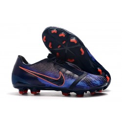 Nike Phantom VNM Elite FG Soccer Boots Obsidian White Black Racer Blue