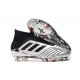 adidas Predator 19+ FG Firm Ground Boots - Silver Black