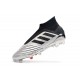 adidas Predator 19+ FG Firm Ground Boots - Silver Black