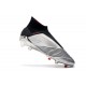 adidas Predator 19+ FG Firm Ground Boots - Silver Black