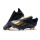 adidas X 19+ FG Soccer Cleats Inner Game Black Gold