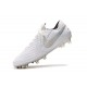 Nike Tiempo Legend VIII Elite FG Cleats White Chrome Silver